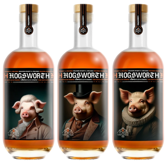 Hogsworth 3 x 750ml - Historic Pigures